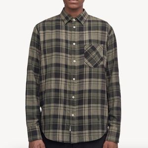 Rag & Bone Fit 3 Base Shirt Size M Sage Green